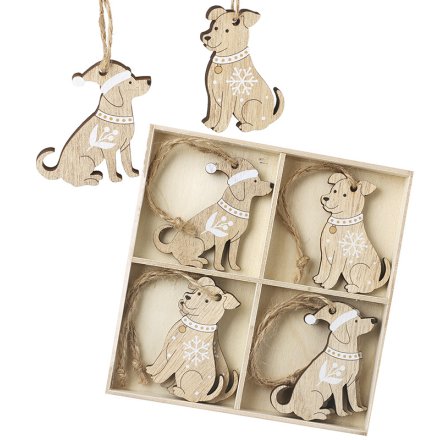 Hanging Dog Set, 13cm 
