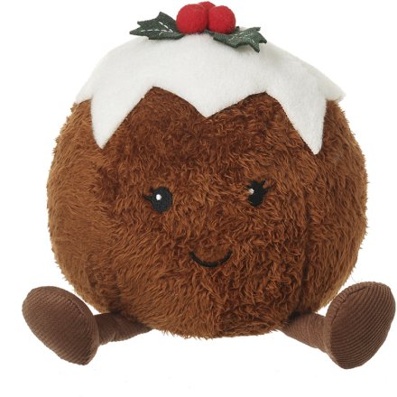 Plush Christmas Pudding, 30cm