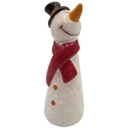 Standing Snowman Figurine, 11.3cm