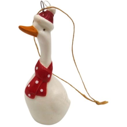 9.3cm Goose Tree Ornament
