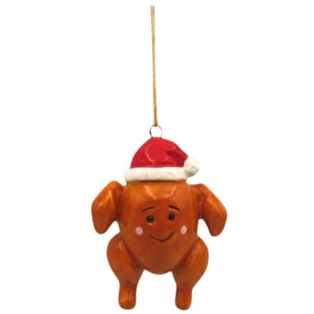 Add festive cheer with this charming Turkey Tree Decoration