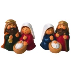 Enjoy the festive spirit with our delightful mini nativity decoration this holiday season.
