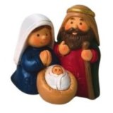 Celebrate the festive season with our charming mini nativity deco