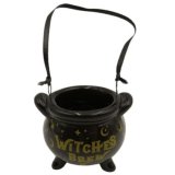 Add a touch of magic with this delightful miniature cauldron perfect for shelves and mantles