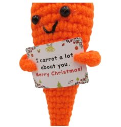 Add a charming, cozy touch to your home with this handcrafted Crochet Carrot Decoration