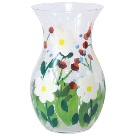 Daisies Vase, 19cm 
