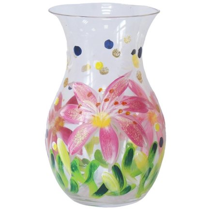 Lilies Vase, 19cm 