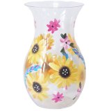Brighten your space with our elegant Sunflowers Vase