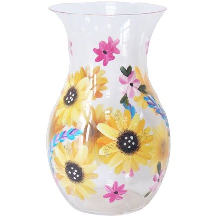 19cm Sunflower Vase