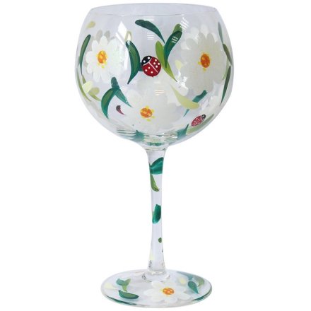 21cm Blueberries Balloon Gin Glass