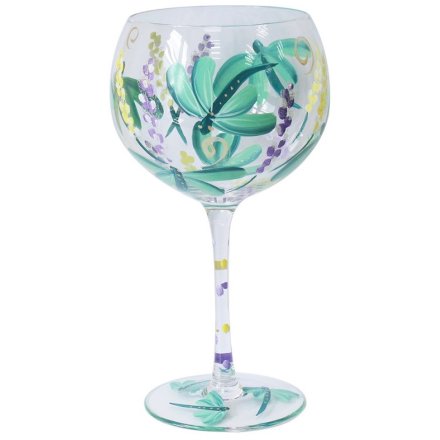 21cm Dragonfly Gin Glass,