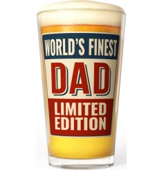 Honor Dad this Father’s Day with the Ultimate World's Finest Dad Beer Glass!