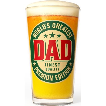 A perfect beer glass for dads to enjoy studying and relaxing this Father’s Day.