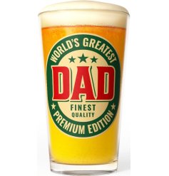 A perfect beer glass for dads to enjoy studying and relaxing this Father’s Day.