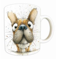 Enhance your tea moments with the stylish Shirley MacArthur Fifi Mug.