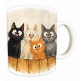 Sip in style with the Shirley Macarthur The Rascals Mug