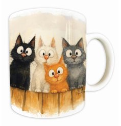 Enjoy every sip with the Shirley Macarthur The Rascals Mug in unique, stylish design.