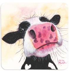 Add a pop of colour and protect your surfaces with the Shirley MacArthur coaster