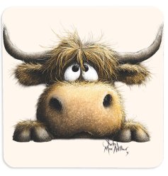 Elevate your space with the Shirley Macarthur Boris MDF Coaster