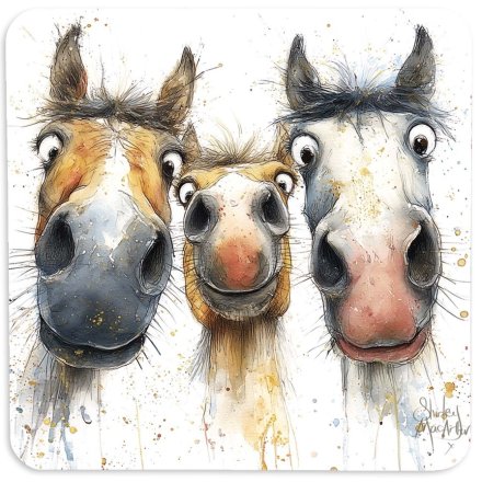 Unsaddled Coaster, 10cm 