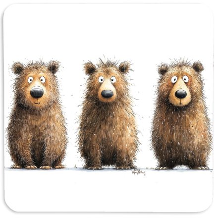 The Grizzlys Coaster, 10cm 