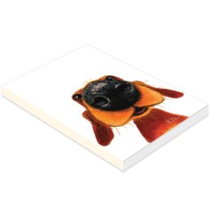 Playful Nosey Nando themed notepad, perfect for jotting down your notes with style and fun!