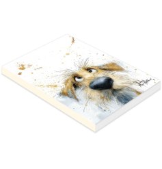 Introducing the Terry The Terrier A6 Notebook, designed by Shirley MacArthur.