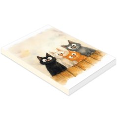 Fun Nosey Nando notepad perfect for jotting down notes and sketches.