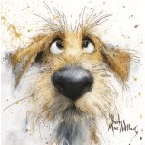 Charming Shirley MacArthur Terry The Terrier greeting card