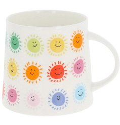 Start your day sunny-side up with the cheerful Ray Of Sunshine Mug!