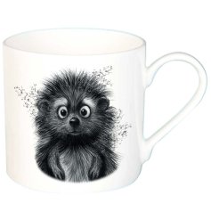 Enjoy your favourite brew in style with the Spike The Hedgy Fine Bone China Mug