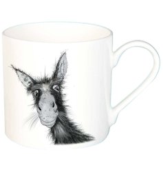 Discover the Dave The Donkey mug crafted from fine bone china.