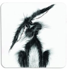 Bring charm to your table with the Geoffrey The Hare coaster.