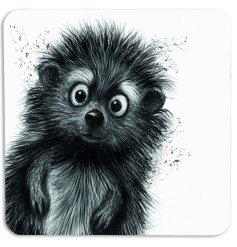 Keep surfaces neat and cute with the charming Spike The Hedgy Coaster.