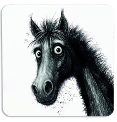 Bring charm and safeguard your surfaces with the Bingo The Horse coaster.