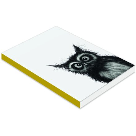 Owl Capone A6 Notebook, 14.7cm 