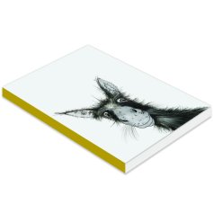 Keep organized with charm using the stylish Dave The Donkey A6 Notebook.