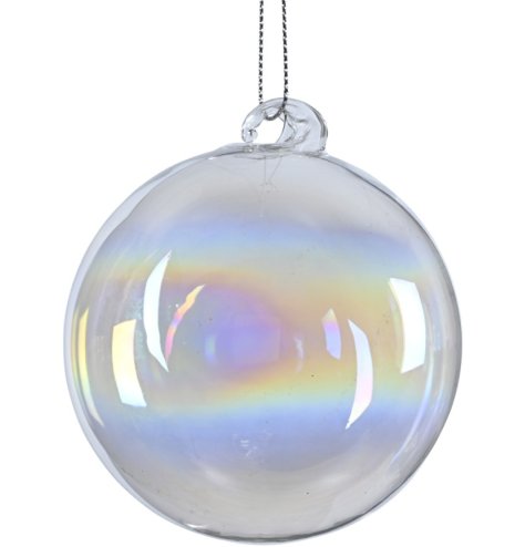 Bring sparkle to your holiday décor with this stylish swirl ornament.