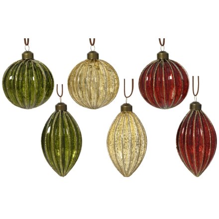 Decorate your Christmas tree with elegant gold glass baubles for a festive and sparkling holiday look.