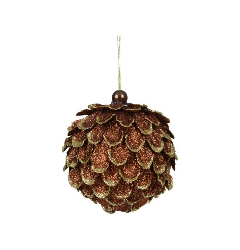 Bring holiday joy with our Brown Foam Leaves Ornament for festive decor.