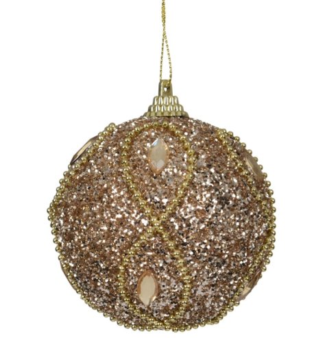 Bring holiday shimmer to your crafts with Bauble Foam Glitter Beads!