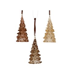 Bring enchanting sparkle to your crafts with the Tree Polystyrene decoration.