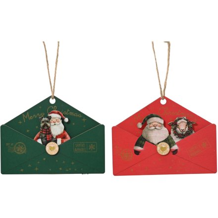 Christmas Character Envelopes, 2a