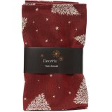 Add festive charm to your table with this durable, easy-care 100% polyester table runner