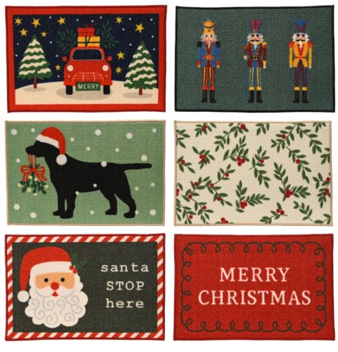 Greet guests confidently with this sturdy, easy-care Nylon Rectangular Doormat.