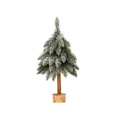 Bring holiday cheer with the European Mini Tree Frosted for a festive touch.