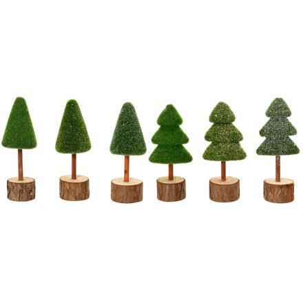 Bring nature indoors with the Mini Tree 6ass, made from 100% FSC Mix materials.