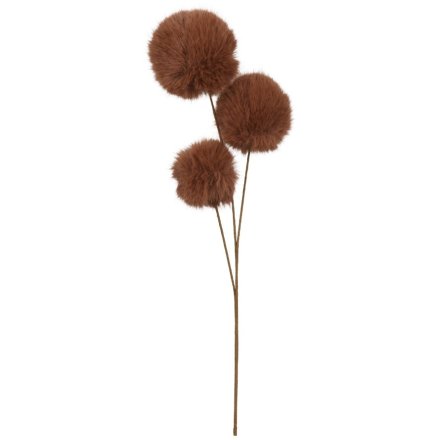 Faux Fur Pom Pom Spray