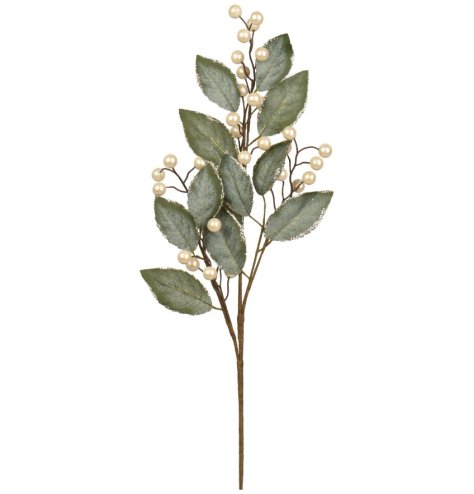 Enhance style with Spray Foam Polyester Leaves featuring a pearlized finish.