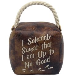 a chic square door stop with handle 